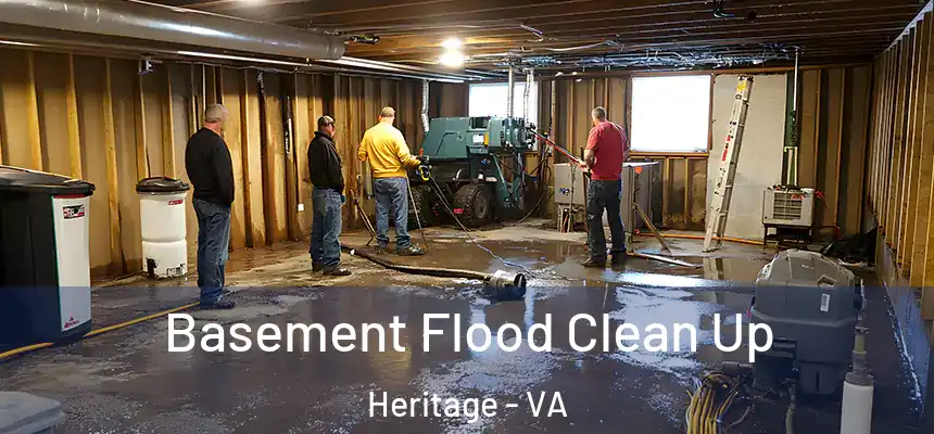 Basement Flood Clean Up Heritage - VA