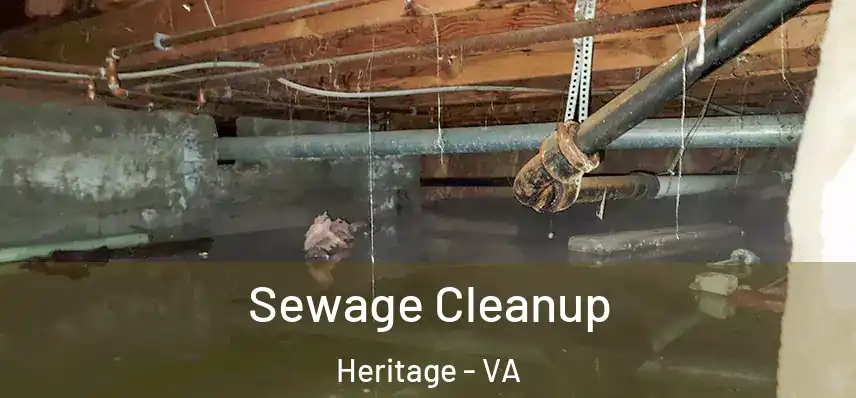  Sewage Cleanup Heritage - VA